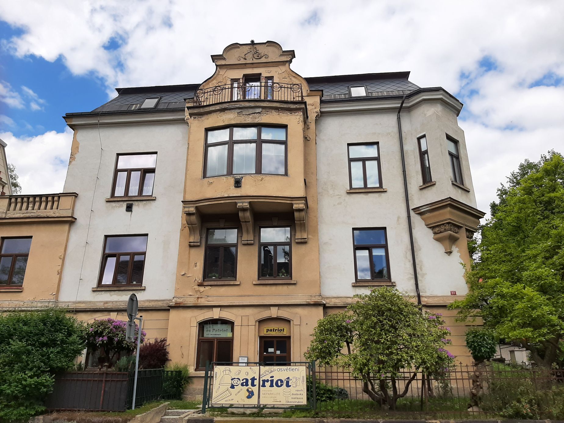 Jablonec, centrum vily německé tradice a záhadný arabský nápis z