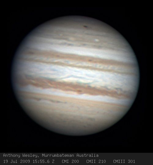 Jupiter na snímku Anthonyho Wesleyho | Foto: Anthony Wesley