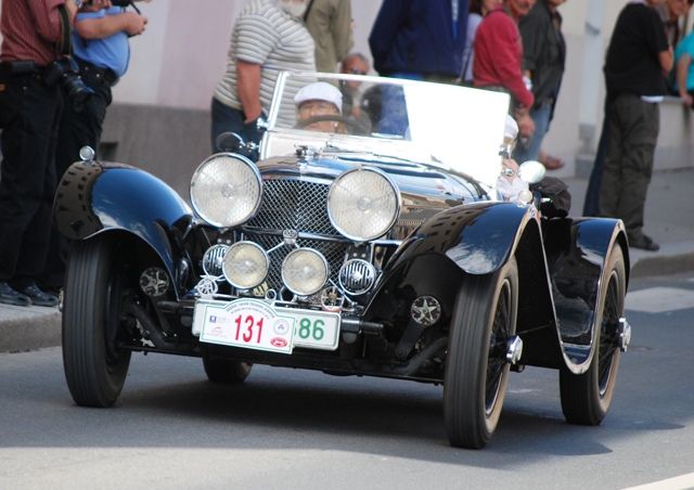 Jaguarů řady SS tu také bude několik | Foto: Radek Pecák