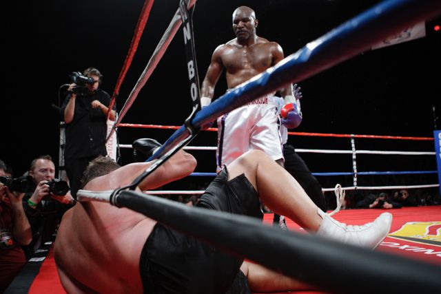 Evander Holyfield vs Francois Botha | Foto: Reuters