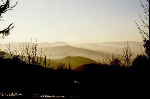 Beskydské hřebeny při pohledu ze Soláně | Foto: CHKO Beskydy