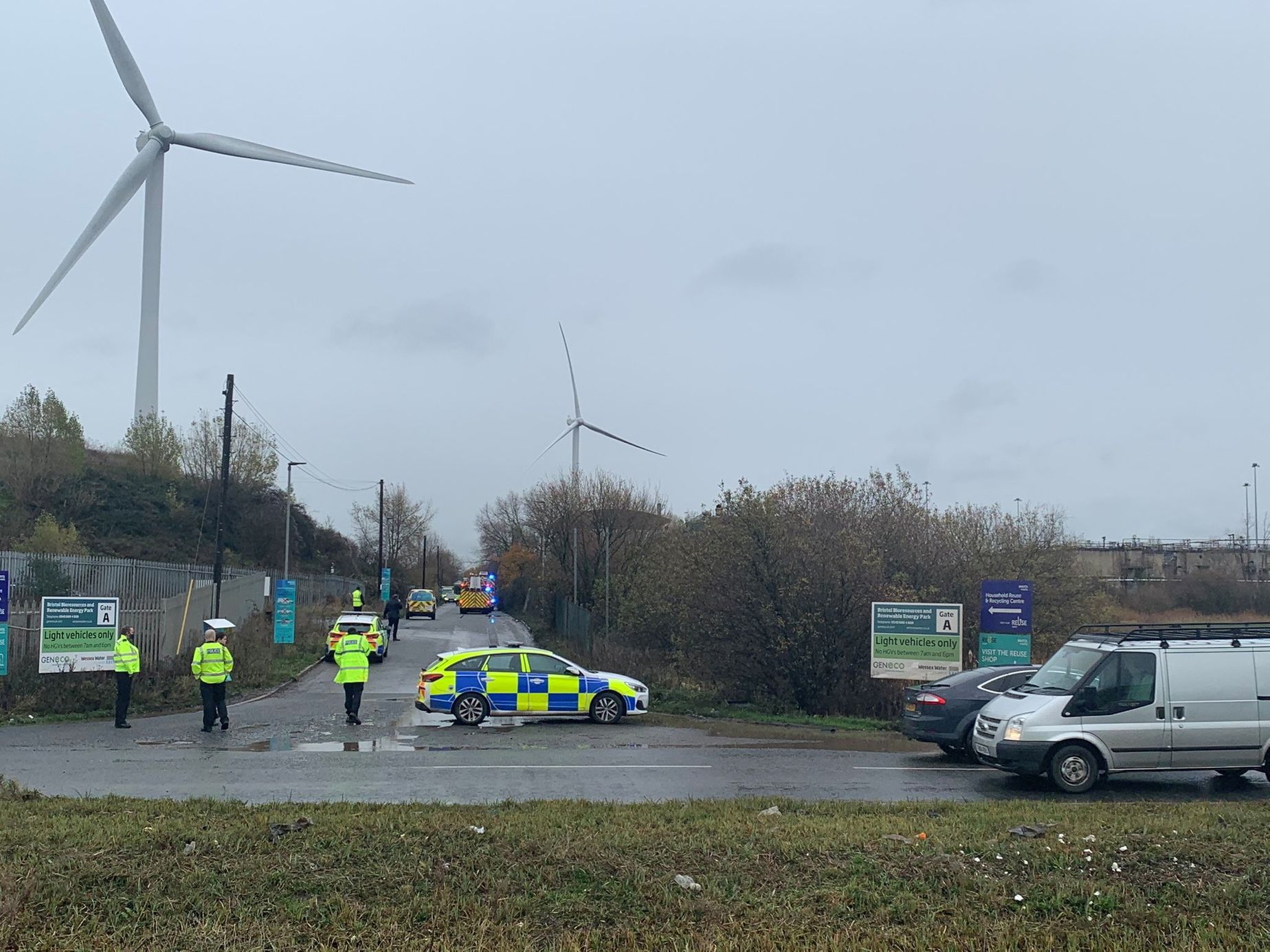 A massive explosion shook the cleaner near Bristol.  There are several injured on the spot