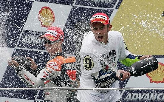 Rossi slaví | Foto: Reuters