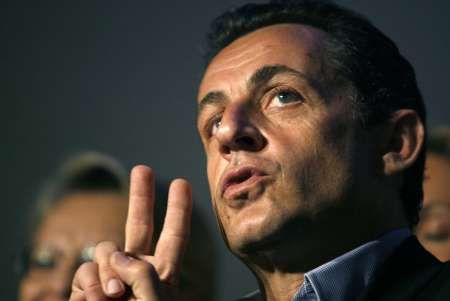 Nicolas Sarkozy - předvolební party | Foto: Reuters