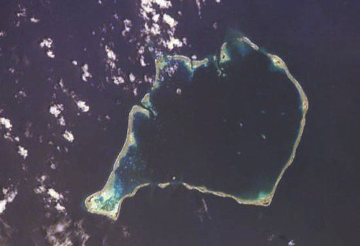 Funafuti - největší ostrov souostroví Tuvalu. | Foto: Oceandots