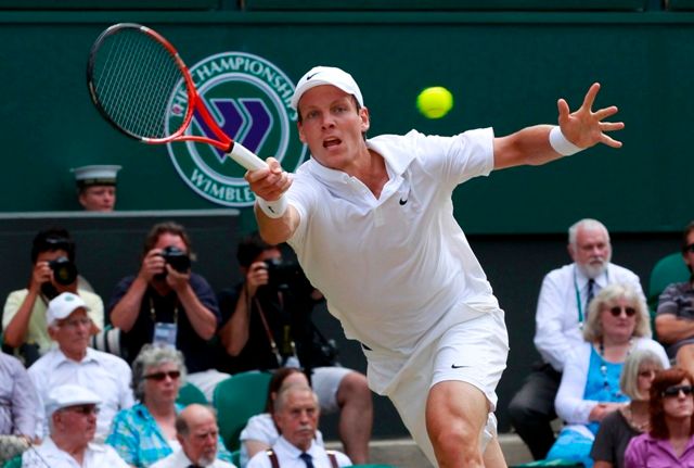 Berdych otevřel brány finále, v němž ale nestačil na další žijící legendu, Španěla Rafaela Nadala. Ale pojďme dál. | Foto: Reuters