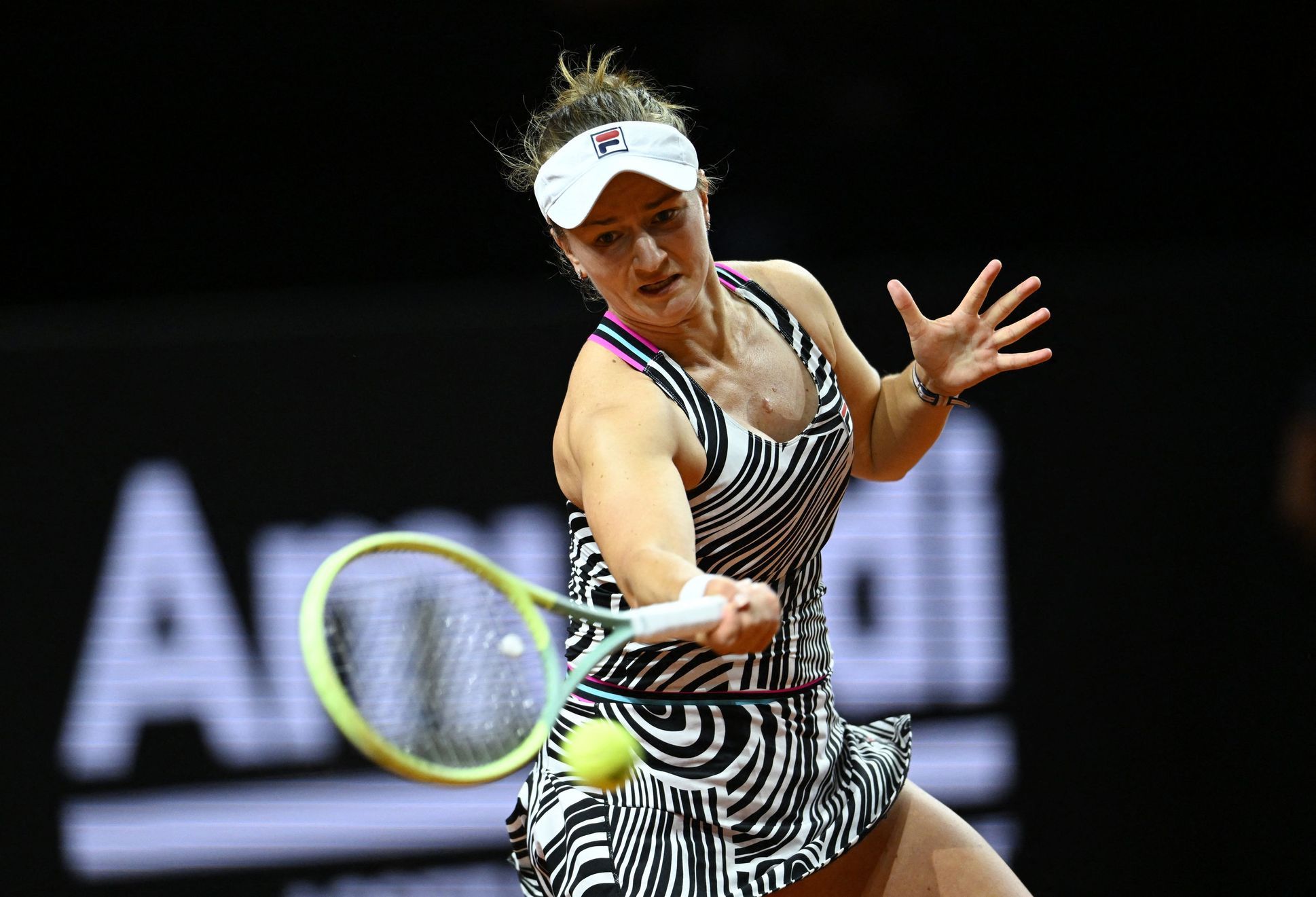 Krejčíková advanced to the last 16 in Madrid, while Bouzková troubled the world number three