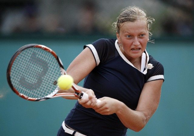 Petra Kvitová při své premiéře na Roland Garros postoupila do druhého kola. | Foto: Reuters