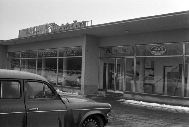 Takto vypadaly Mototechny dříve. Na snímku je kolínská v roce 1969. | Foto: ČTK