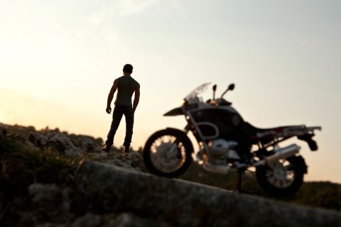 Taylor Lautner as Jacob Black (Twilight) & BMW R1200 GS (2004), série Little Reality, Dereck Hard | Foto: Dereck Hard