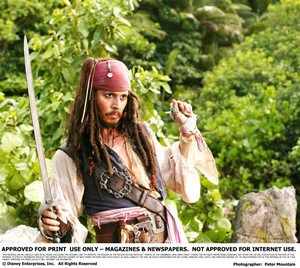 Piráti z Karibiku: Truhla mrtvého muže - Johnny Depp jako Jack Sparrow | Foto: Falcon