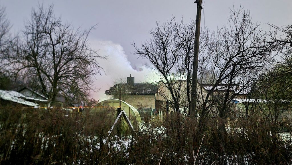 A DHL plane crashed near Vilnius airport. One person died