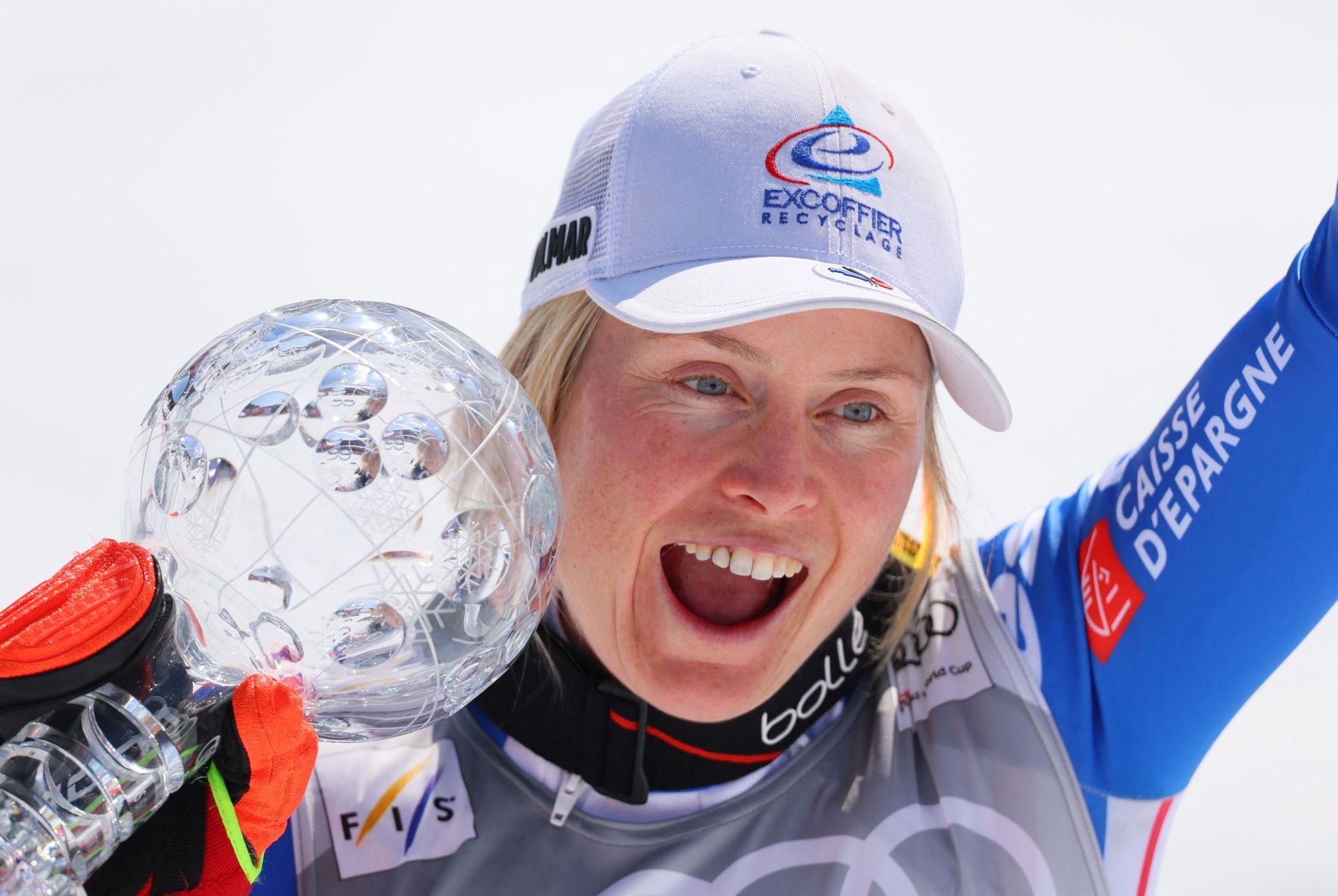 La Française Worley remporte un petit globe pour la deuxième fois en slalom géant