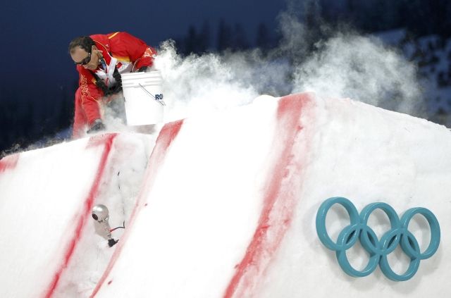 Rampa se musel často opravovat. | Foto: Reuters