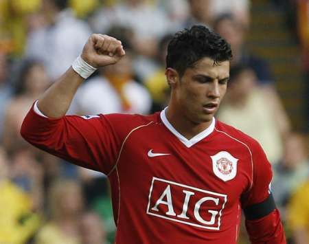 Ronaldo v dresu United | Foto: Reuters