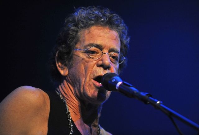 Lou Reed na koncertě v Divadle Archa | Foto: Roman Vondrouš