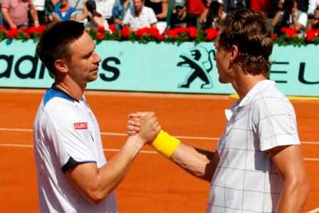 Tomáš Berdych Robin Söderling | Foto: Jaroslav  Šindelář