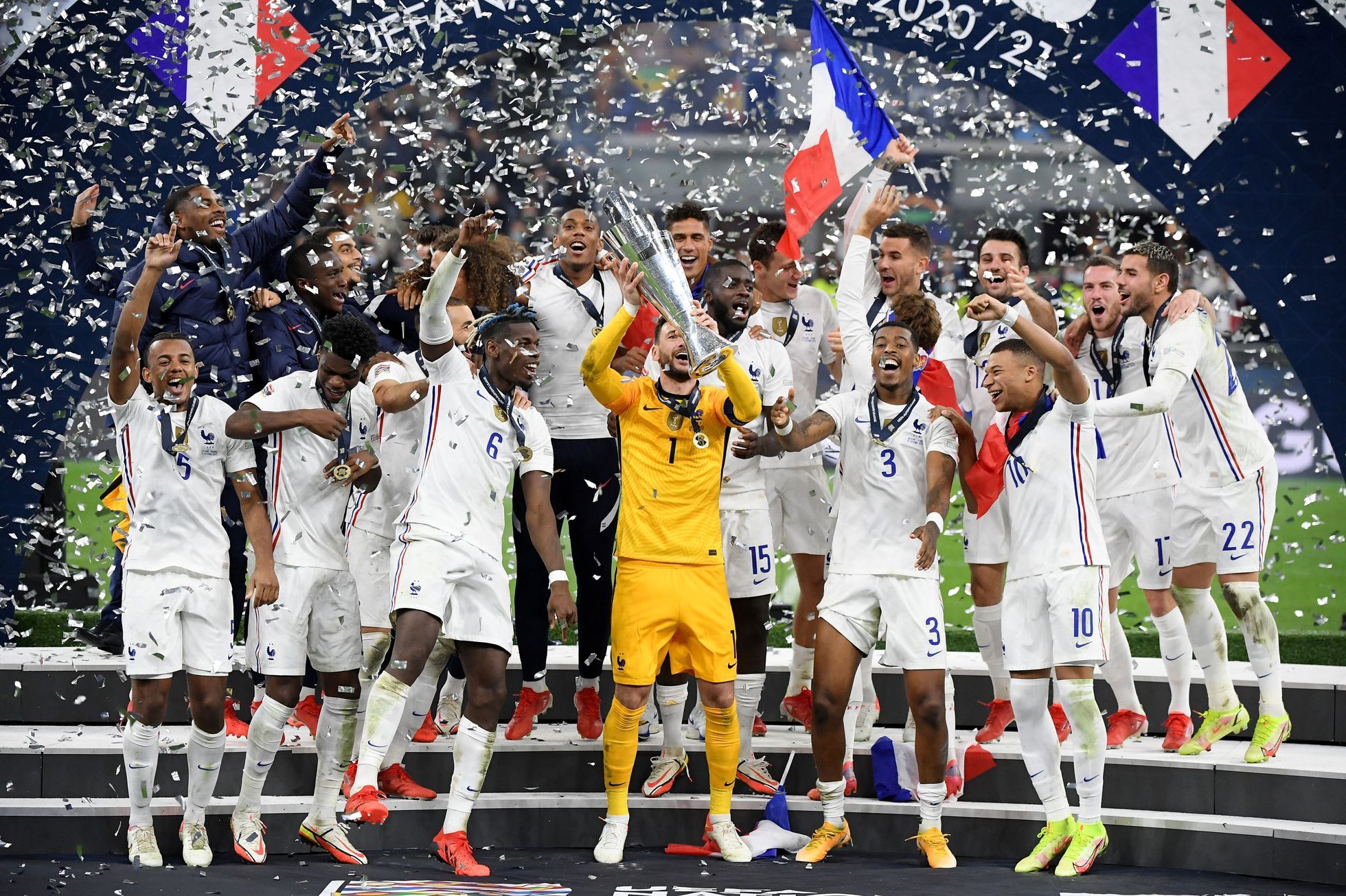 The French cut a lap against the Spaniards and won the second year of the League of Nations