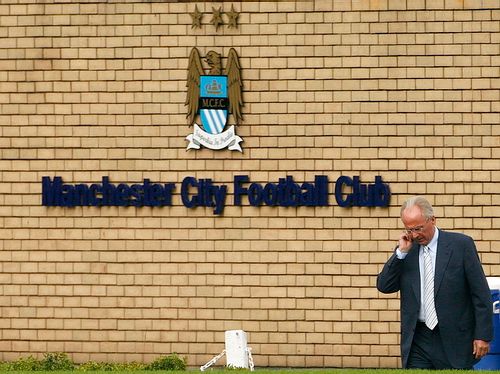 Sven-Göran Eriksson, nový trenér Manchesteru City. | Foto: Reuters