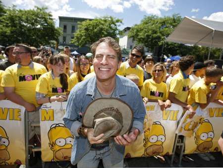 Simpsonovi ve filmu, americká premiéra, režisér David Silverman | Foto: Reuters