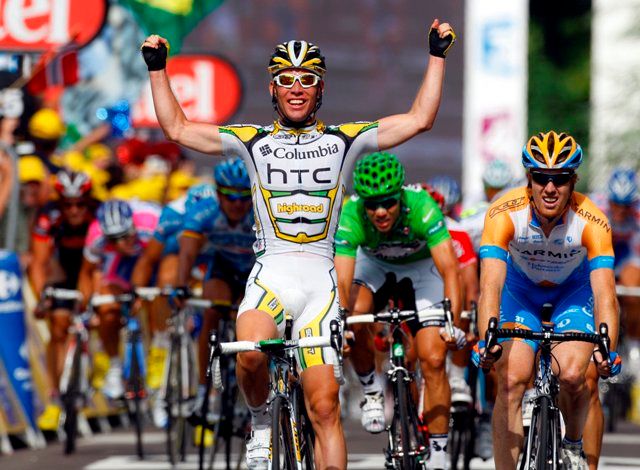 Mark Cavendish, vítěz jedenácté etapy Tour. | Foto: Reuters