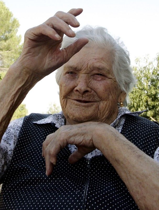 Nejstarší žena světa Maria de Jesus na archivní fotografii ze září 2006 | Foto: Reuters