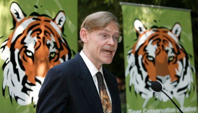 Robert Zoellick se stylovou kravatou | Foto: Reuters