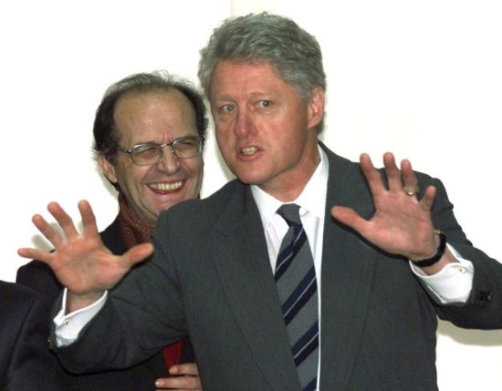 Ibrahim Rugova a Bill Clinton | Foto: Reuters/ K. Lamarque