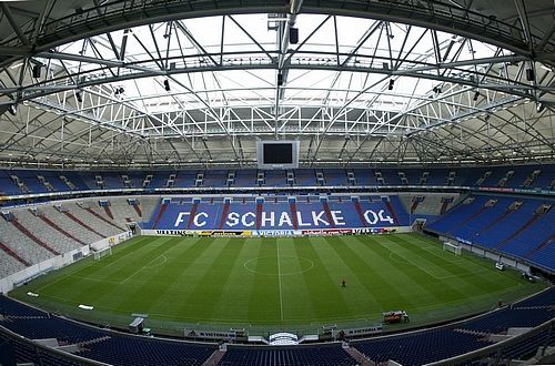 SchalkeArena v Gelsenkirchenu. | Foto: Reuters