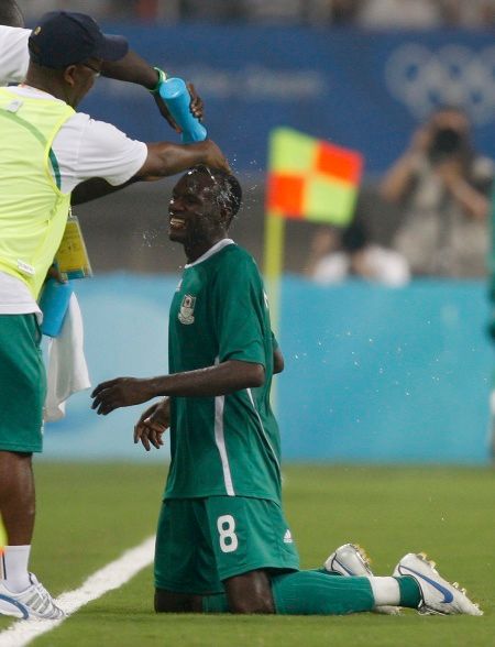 Nigérijci slaví, po dvanácti letech si zopakují olympijské finále. | Foto: Reuters