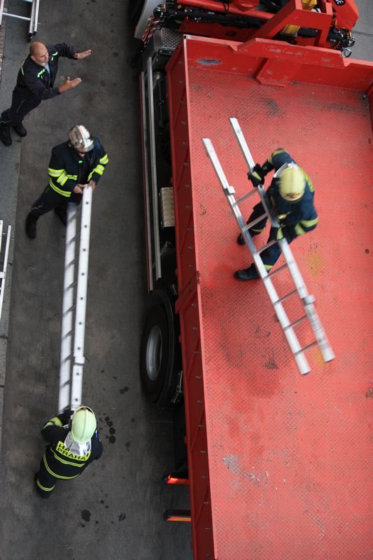 Kolem sedmé hodiny ranní hasičský sbor ukončil zásahovou akci. | Foto: Naďa Straková