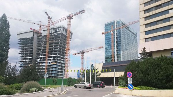 V Tower v srpnu roku 2016. | Foto: Kateřina Bečková