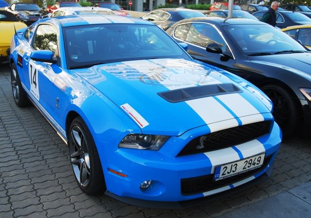 Ford Shelby Cobra GT 500 má pod kapotou více než 450 koní | Foto: Radek Pecák