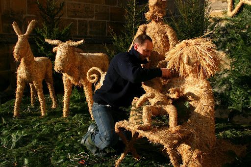 Jiří Jedlička na tradičním Slámování | Foto: Zita Strnadová