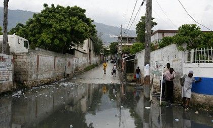 Voda v ulicích jamajských měst | Foto: Reuters