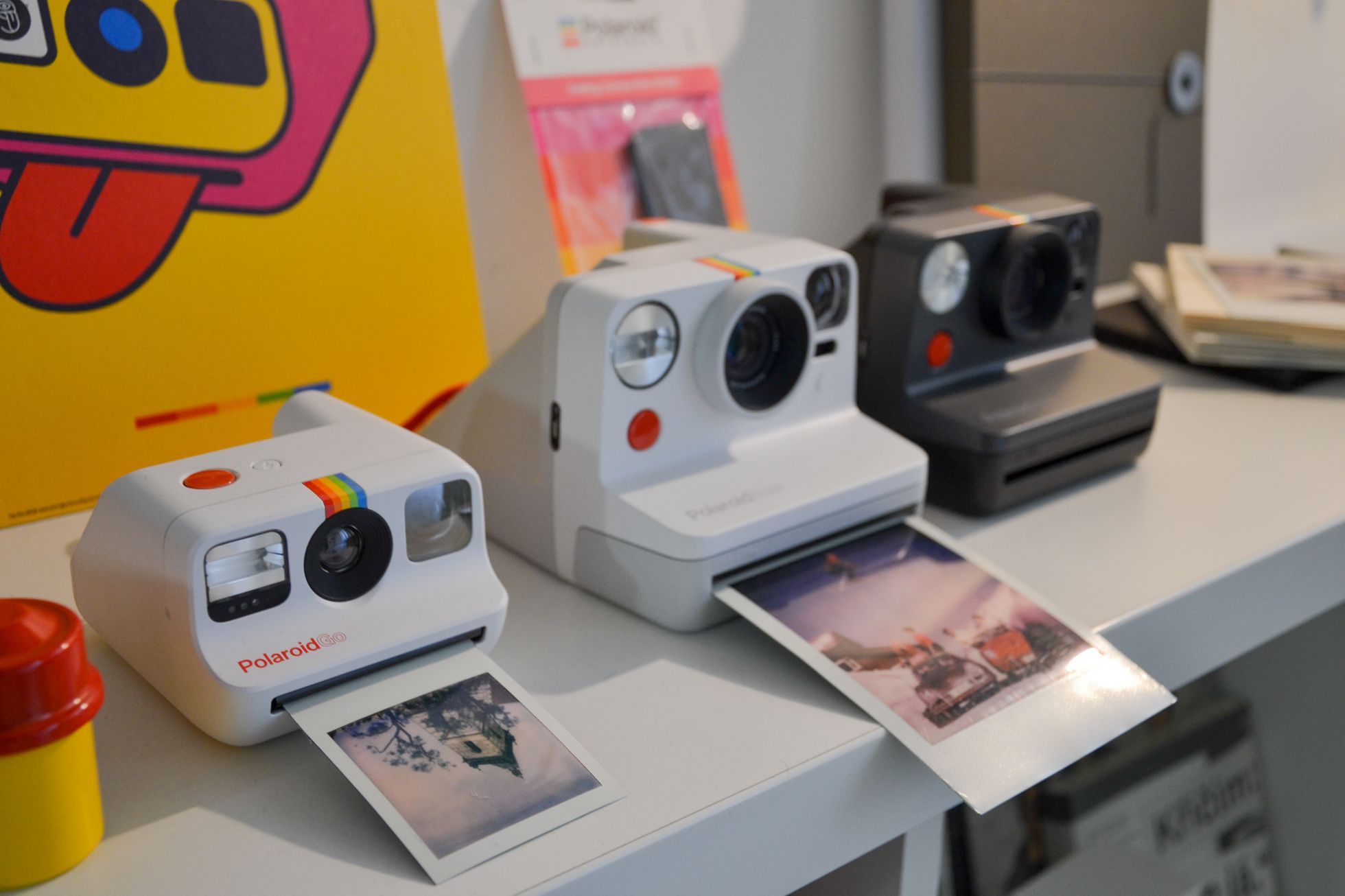 Ne tremblez pas.  Polaroid a été époustouflé par le premier « Instaphoto » en quelques minutes, maintenant il reprend vie