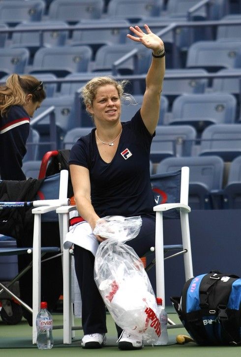 Pro Belgičanku Kim Clijstersovou je to první grandslamový turnaj po mateřské. | Foto: Sport