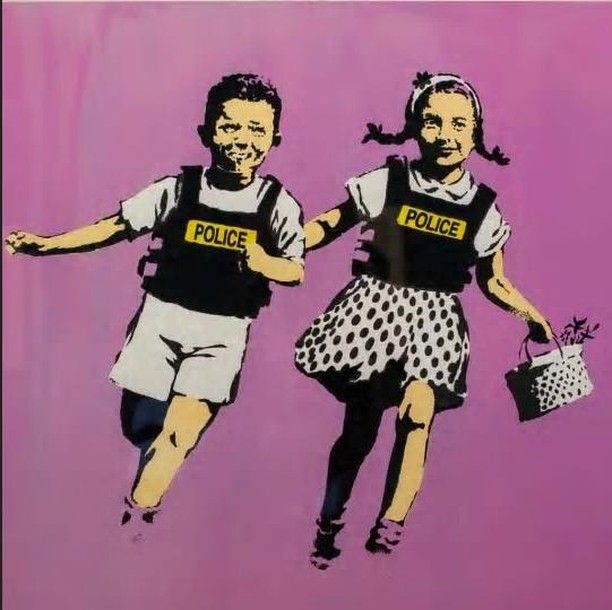 Banksy: Jack and Jill, 2005 | Foto: The Art of Banksy