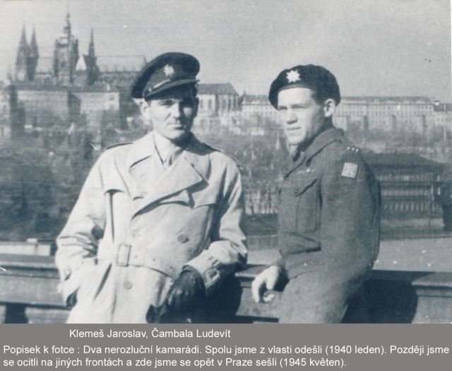 Jaroslav Klemeš a Ludvík Čambala | Foto: Archiv Post Bellum