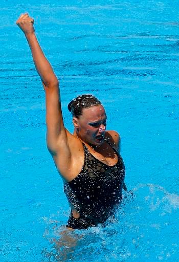 MS v synchronizovaném plavání | Foto: Reuters