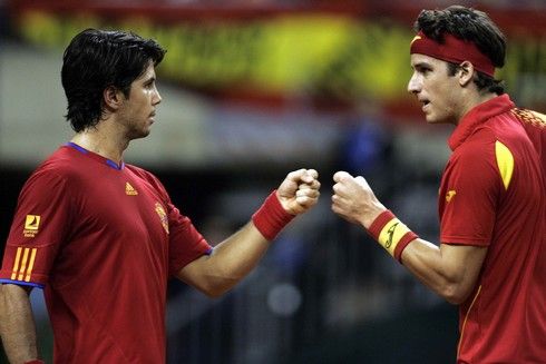 Fernando Verdasco a Feliciano Lopez si mohou gratulovat | Foto: Sport