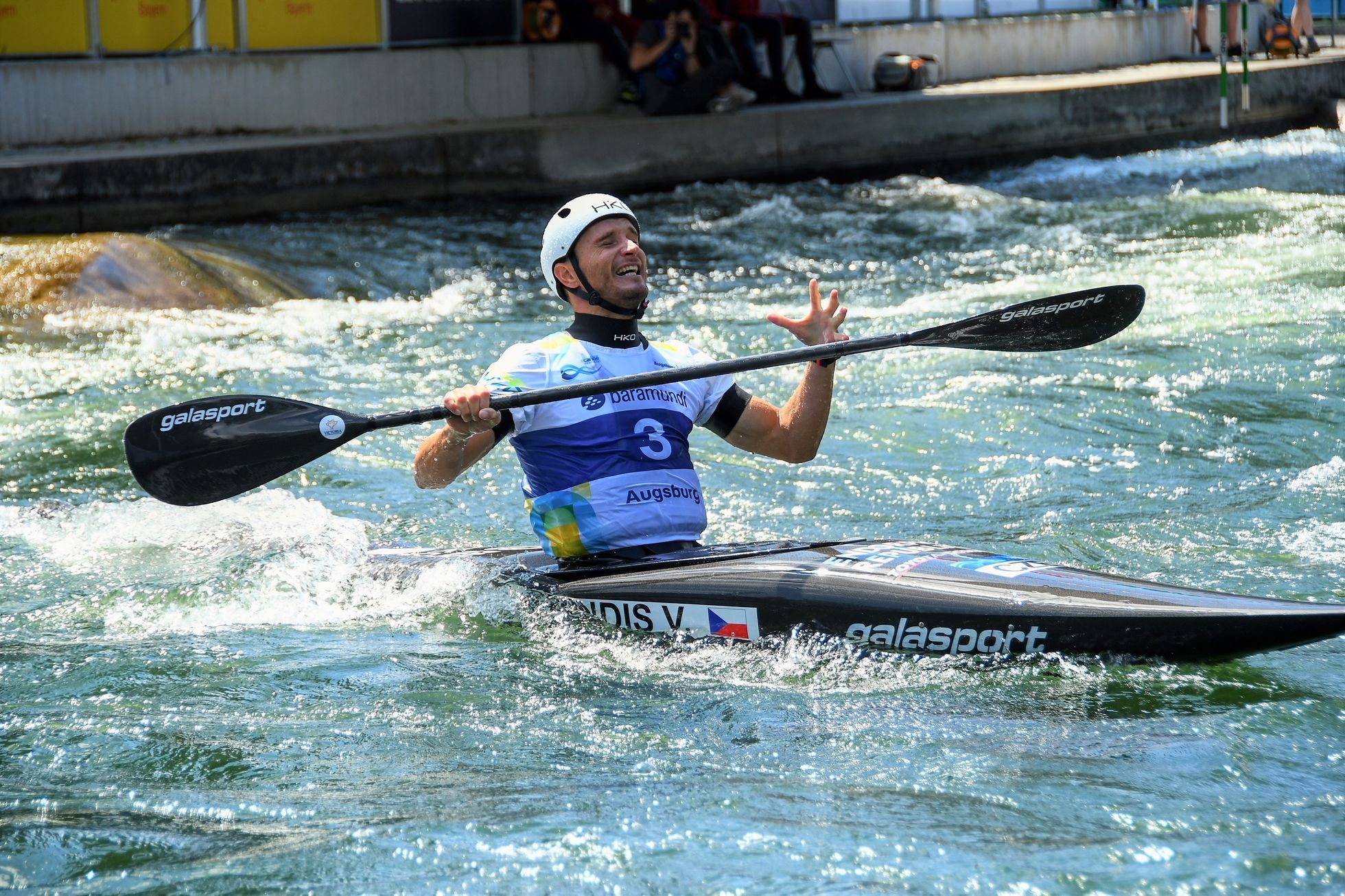 Le kayakiste Přindiš a terminé deuxième à Paris et a remporté la Coupe du monde de slalom pour la troisième fois