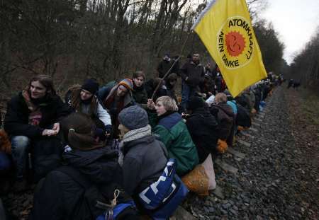 Demonstrace v Harlingenu | Foto: Reuters