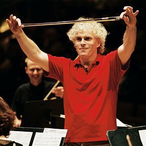 Simon Rattle, šéf berlínských filharmoniků | Foto: Berlínská filharmonie