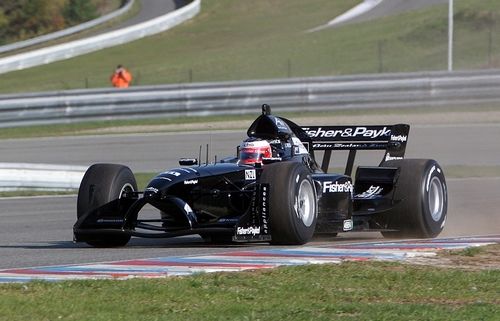 Jonny Reid s monopostem A1GP týmu Nový Zéland. | Foto: Ondřej Besperát