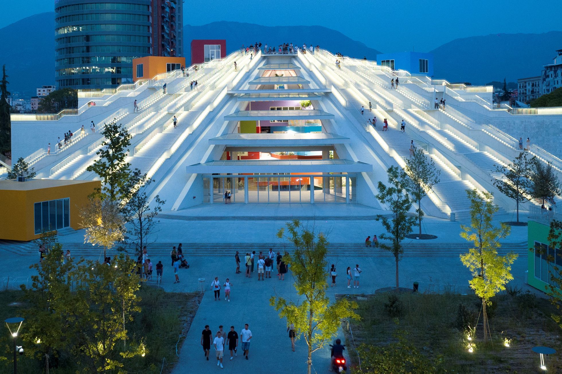 Hoxha had a museum like a pharaonic pyramid.  Only now has Albania rebuilt the monument to communism