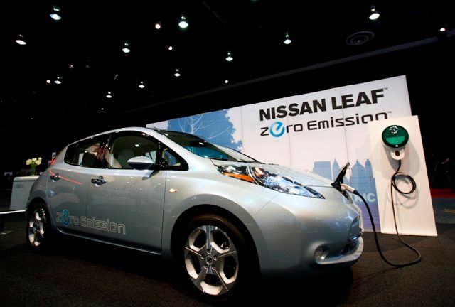 Nissan Leaf má být cenově dostupným elektromobilem | Foto: Aktuálně.cz