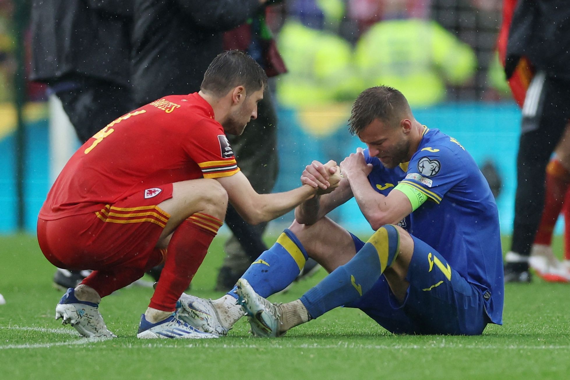 Wales are taking part in the World Cup for the first time since 1958. Ukraine were beaten by Yarmolenko’s own goal