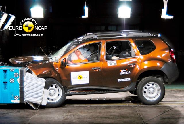 Dacia Duster už tolik neoslnila | Foto: Euro NCAP