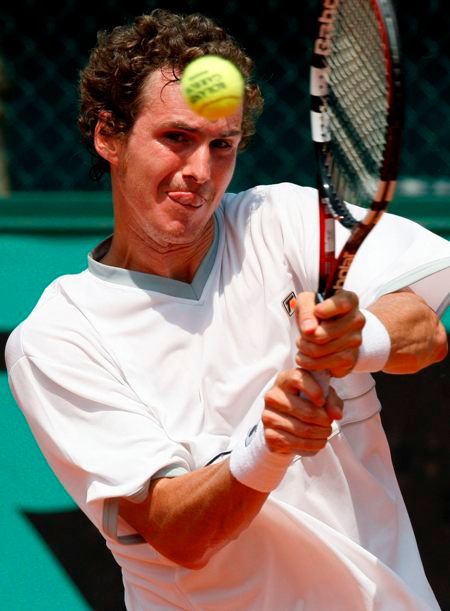 Jan Hernych se loučil s Roland Garros už po prvním kole. | Foto: Václav Rojík